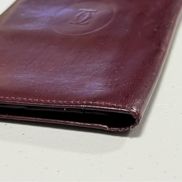Cartier Bifold Wallet / Check holder Leather - Picture 10 of 16